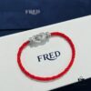 New Arrival! Couple Style, One-to-One Precision Craftsmanship, Fred Red String Bracelet