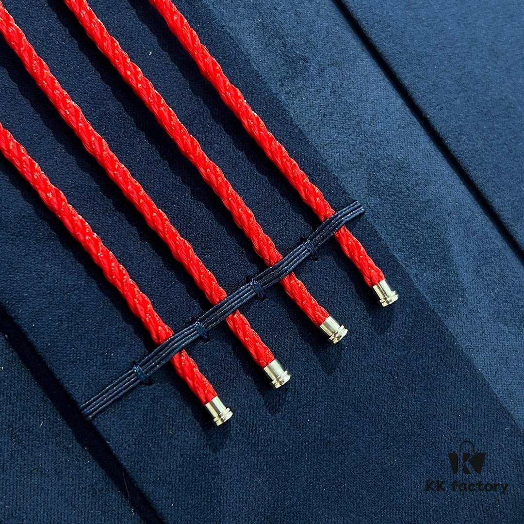 New Arrival! Couple Style, One-to-One Precision Craftsmanship, Fred Red String Bracelet