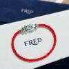 New Arrival! Couple Style, One-to-One Precision Craftsmanship, Fred Red String Bracelet