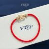 New Arrival! Couple Style, One-to-One Precision Crafted Fred Red String Bracelet, Micro-Pave Fashion Design, Must-Have Item for Trendsetters