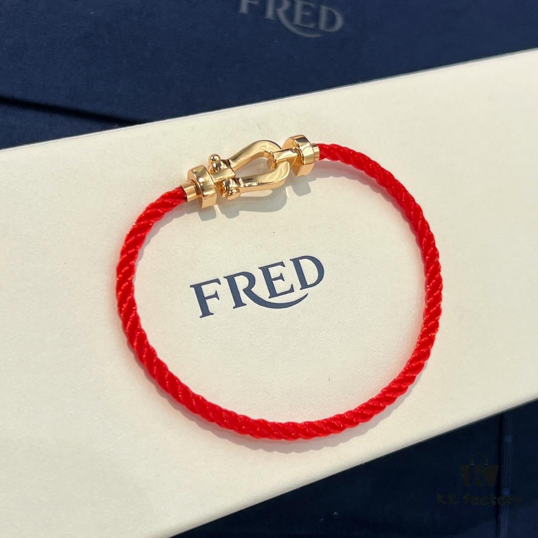 New Arrival! Couple Style, One-to-One Precision Crafted Fred Red String Bracelet, Micro-Pave Fashion Design, Must-Have Item for Trendsetters
