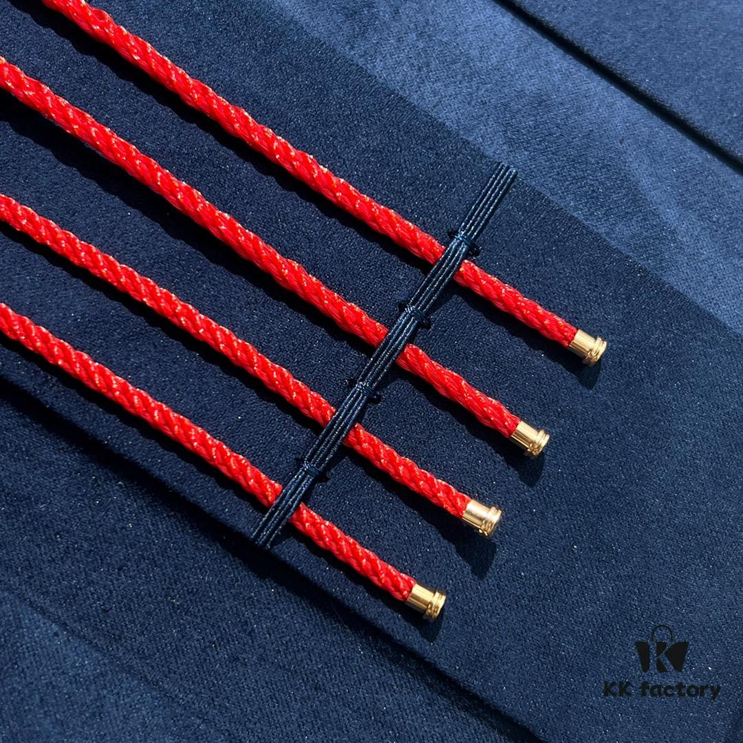 New Arrival! Couple Style, One-to-One Precision Crafted Fred Red String Bracelet, Micro-Pave Fashion Design, Must-Have Item for Trendsetters