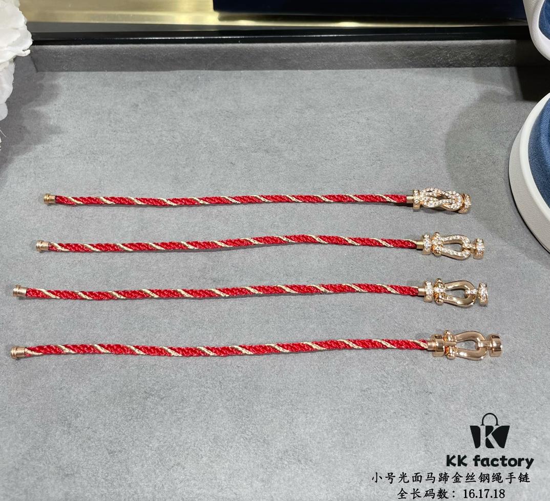 New Release ❤️ Fred Style Small Smooth Horsehoof Gold-Plated Stainless Steel Bracelet – Luxury Fashion Exquisite High-End Custom Design, Thickened 18K Gold Plating, Precision Micro-Set, Must-Have Accessory for Influencers and Trendsetters