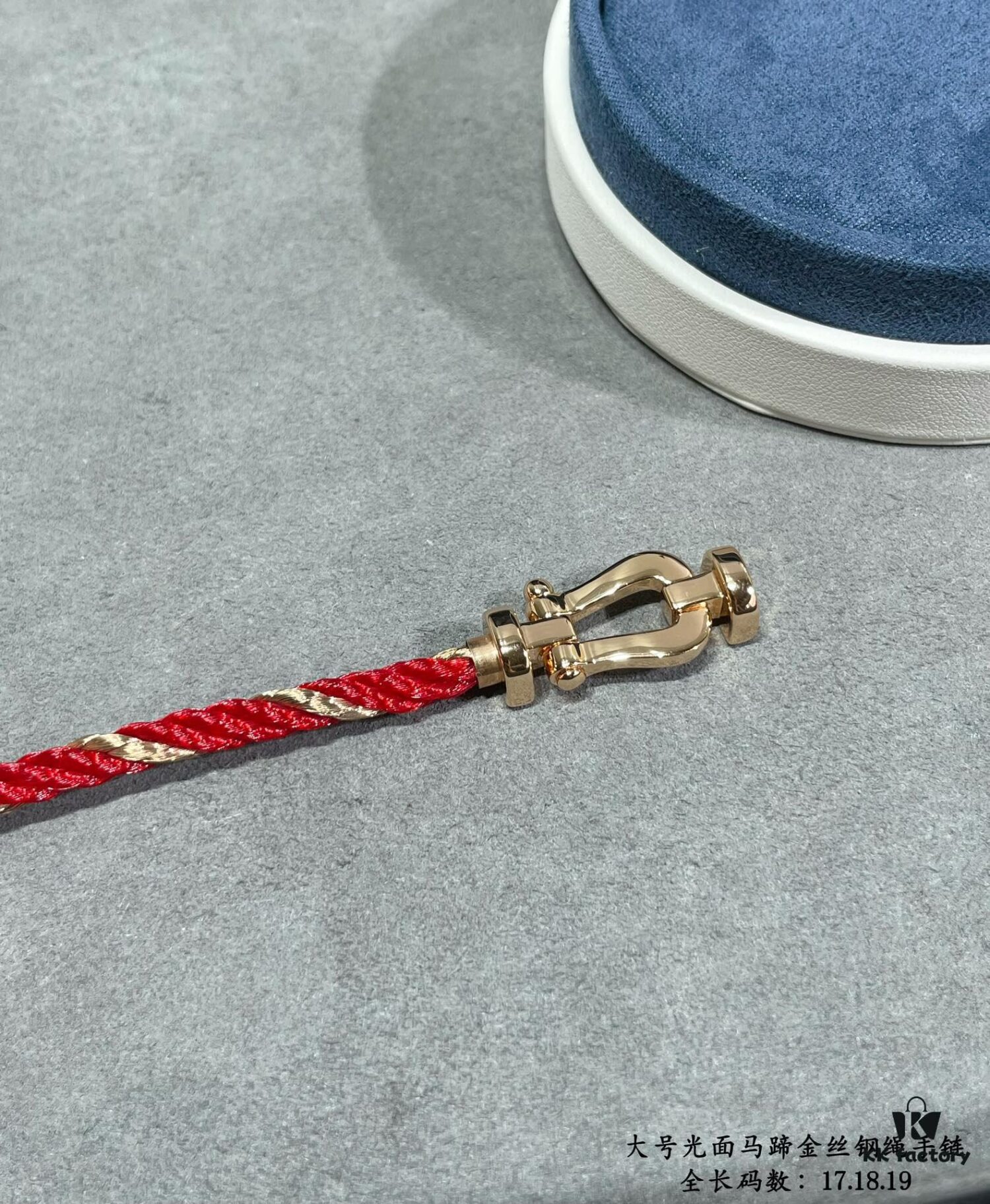 New Arrival ❤️ Fred Large Smooth Horsehoof Gold-Plated Steel Cable Bracelet 👉🏻 Luxury Fashion Exquisite 💠⭐️ High-End Custom Design – Thickened 18K Gold Electroplated Craftsmanship, Precision Micro-Setting, Must-Have Accessory for Influencers and Fashion Enthusiasts