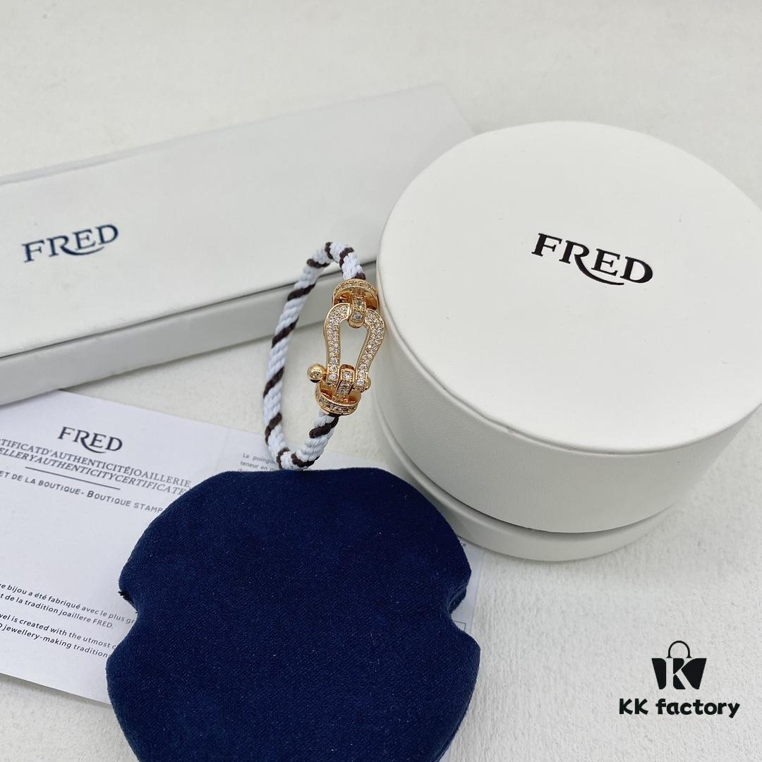 FRED Force 10 Oversized Fully Set Diamond Bracelet