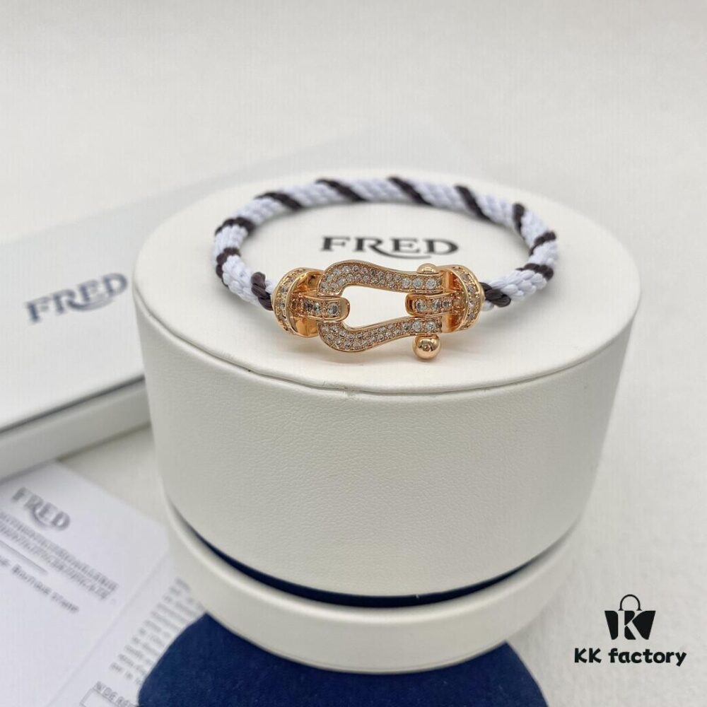 FRED Force 10 Oversized Fully Set Diamond Bracelet