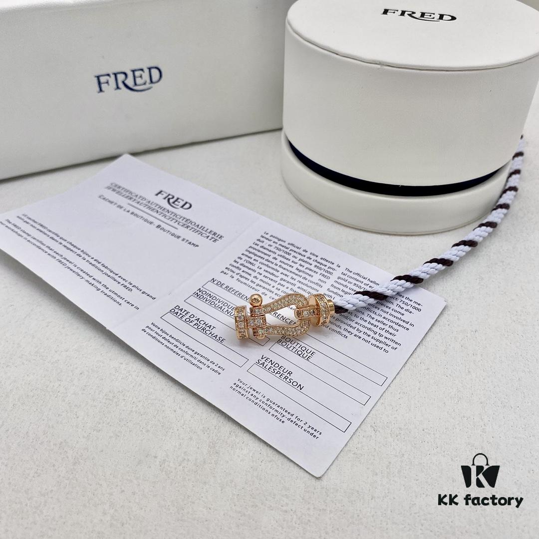 FRED Force 10 Oversized Fully Set Diamond Bracelet