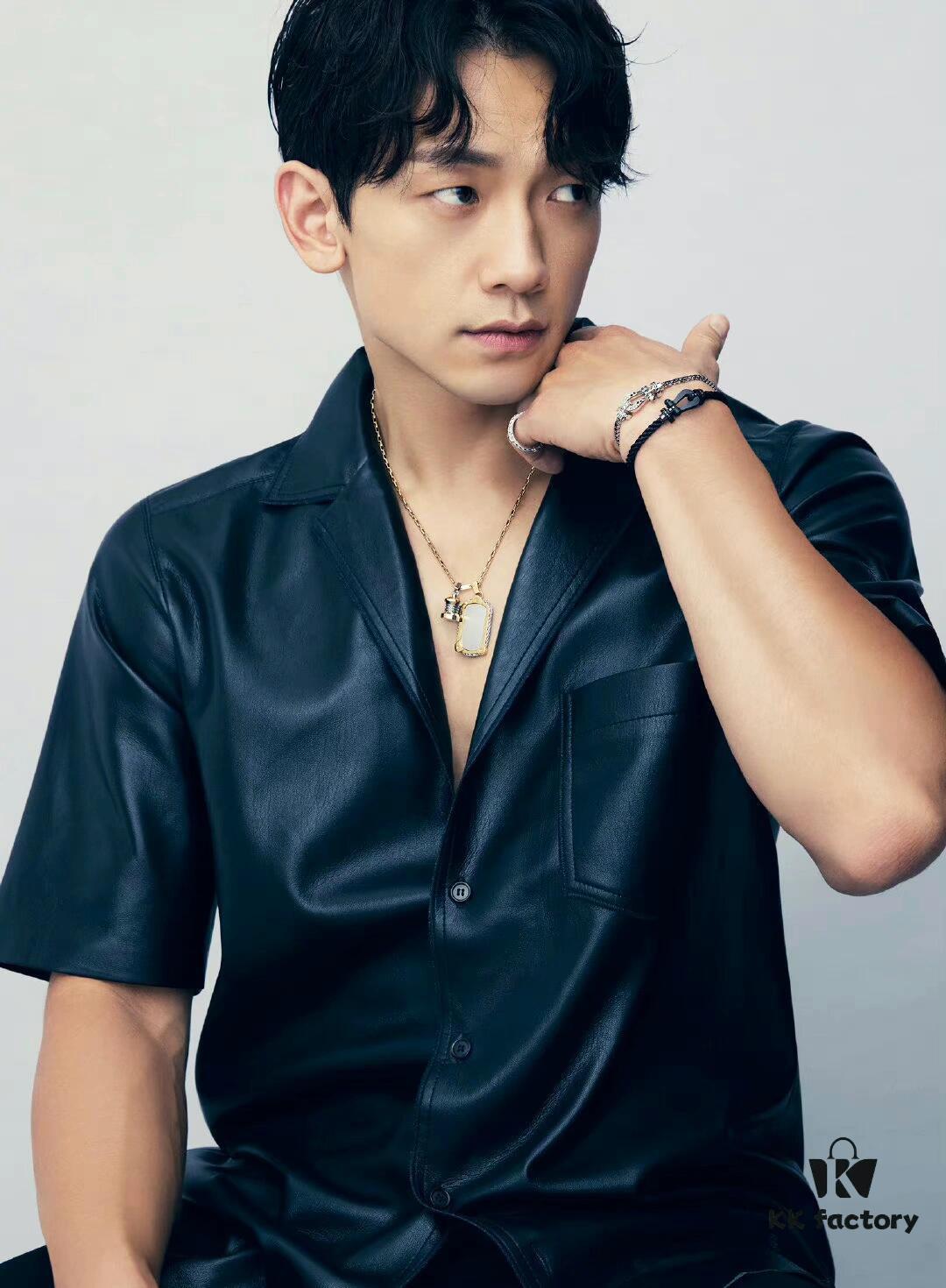 Fred Fred Matte Black Samurai Bracelet