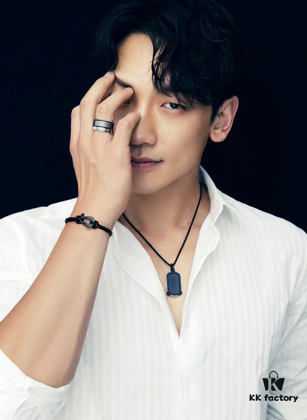 Fred Fred Matte Black Samurai Bracelet