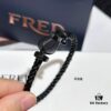 New Arrival! Frosted Edition, 1:1 Precision Craftsmanship, Fred Black Warrior Braided Bracelet