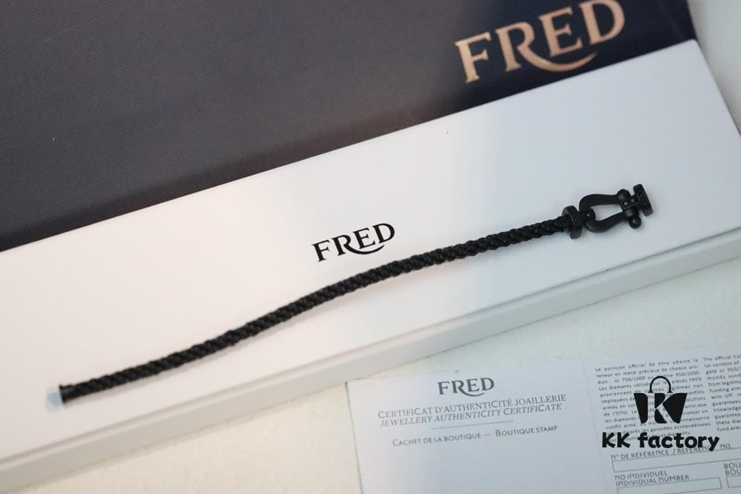 Fred Jewelry Black Warrior Matte Black Horseshoe Bracelet