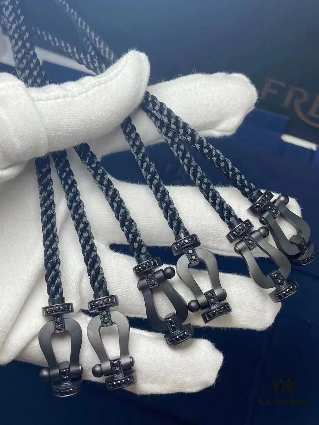 Fred Black Warrior Men's Bracelet – The Ultimate Choice for Men's Jewelry