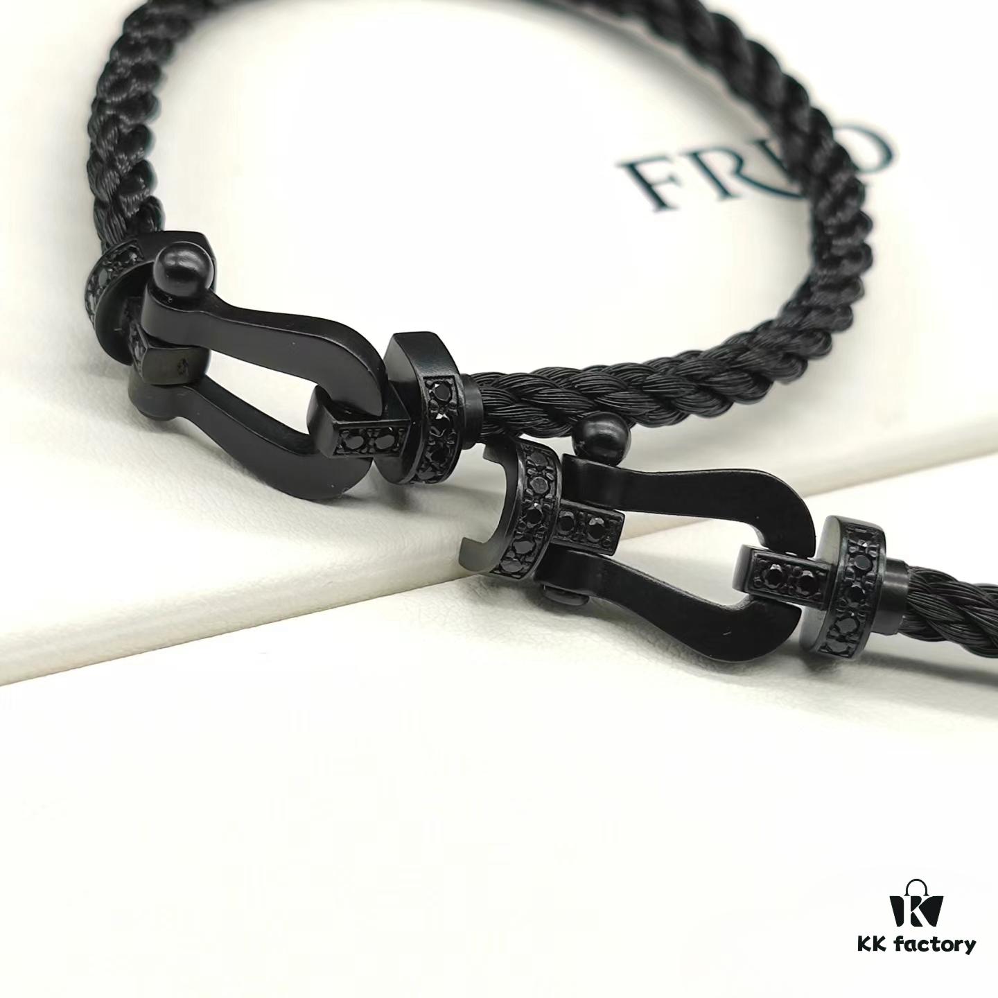 Fred Black Warrior Men's Bracelet – The Ultimate Choice for Men's Jewelry