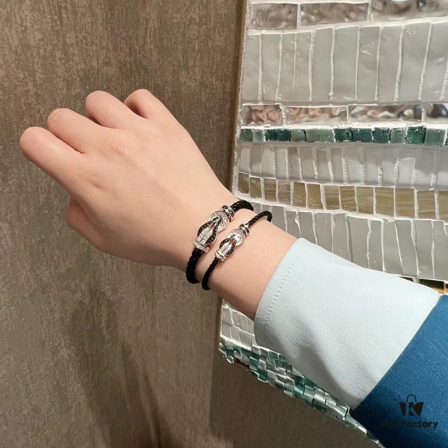 Exquisite Panda Couple Bracelets with Black and White Design