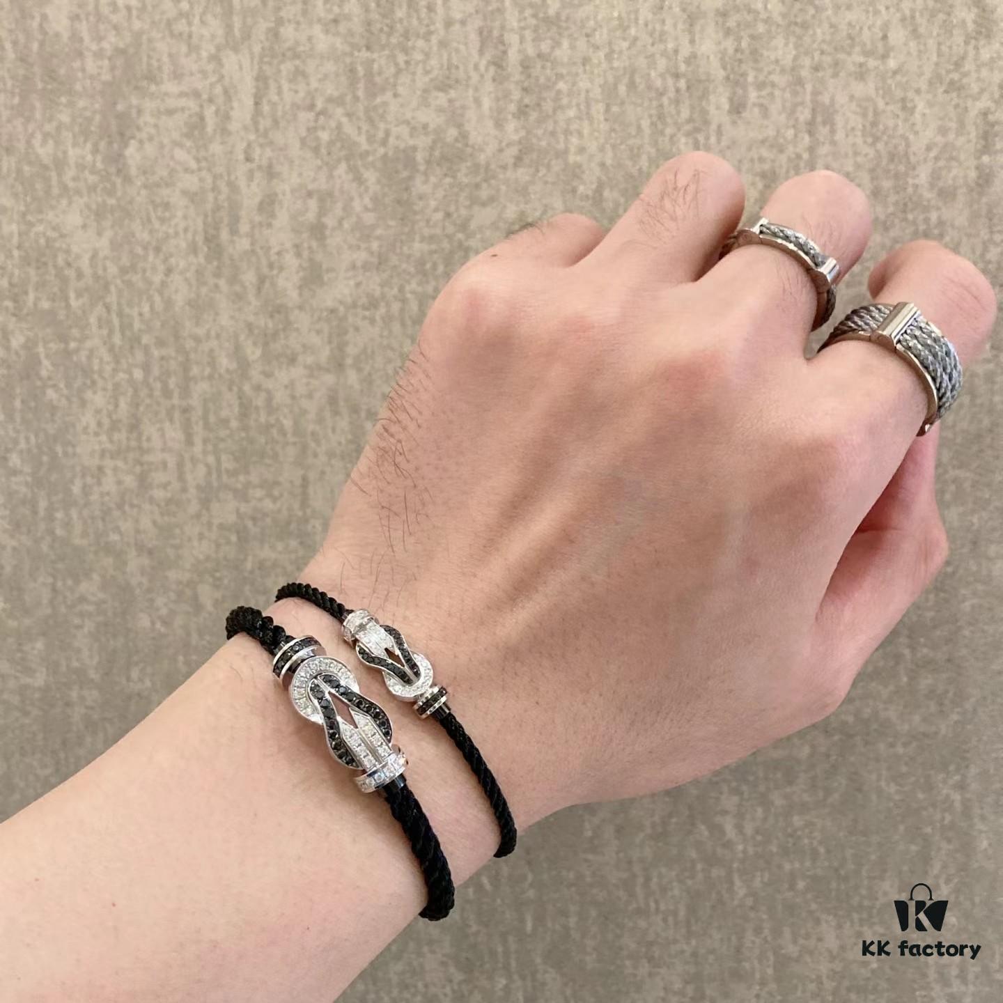 Exquisite Panda Couple Bracelets with Black and White Design