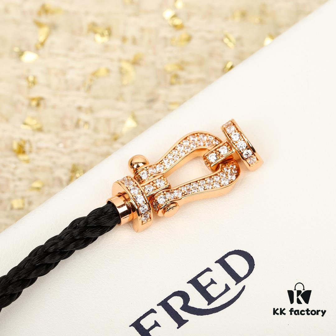 F&ED Saddle Red String Bracelet, Perfect Couple's Choice, Must-Have! Horsehoof Clasp Design Symbolizing Perfection and Reunion