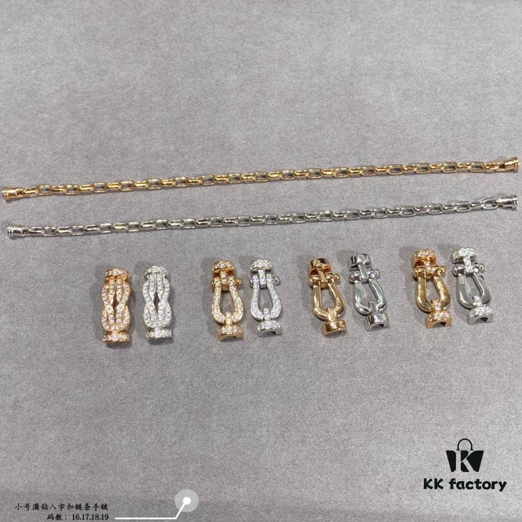 New Arrival ❤️ Fred-inspired Small Full Diamond Infinity Knot Chain Bracelet – Luxury, Stylish, Exquisite, High-end Custom Design with Thickened 18K Gold Plated Finish and Precision Micro-Set Craftsmanship, a Must-have for Fashion Influencers and Trendsetters