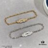 New Arrival ❤️ Fred-inspired Small Full Diamond Infinity Knot Chain Bracelet – Luxury, Stylish, Exquisite, High-end Custom Design with Thickened 18K Gold Plated Finish and Precision Micro-Set Craftsmanship, a Must-have for Fashion Influencers and Trendsetters