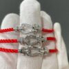 Small Fred Force 10 Red Rope Bracelet, Lucky Red Heart - A Bestseller! Must-Have for the New Year!
