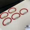 Fred Fred Red String D-Shaped Clasp Bracelet Series