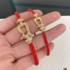 Fred Fred Red String D-Shaped Clasp Bracelet Series