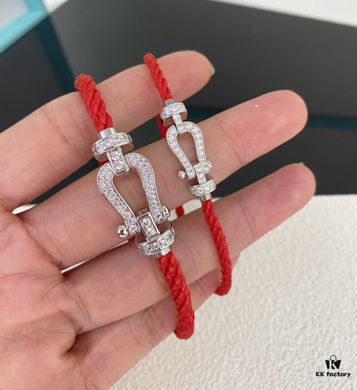 Fred Fred Red String D-Shaped Clasp Bracelet Series