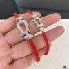 Fred Fred Red String D-Shaped Clasp Bracelet Series