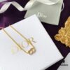 Authentic Dior Constellation CD Necklace