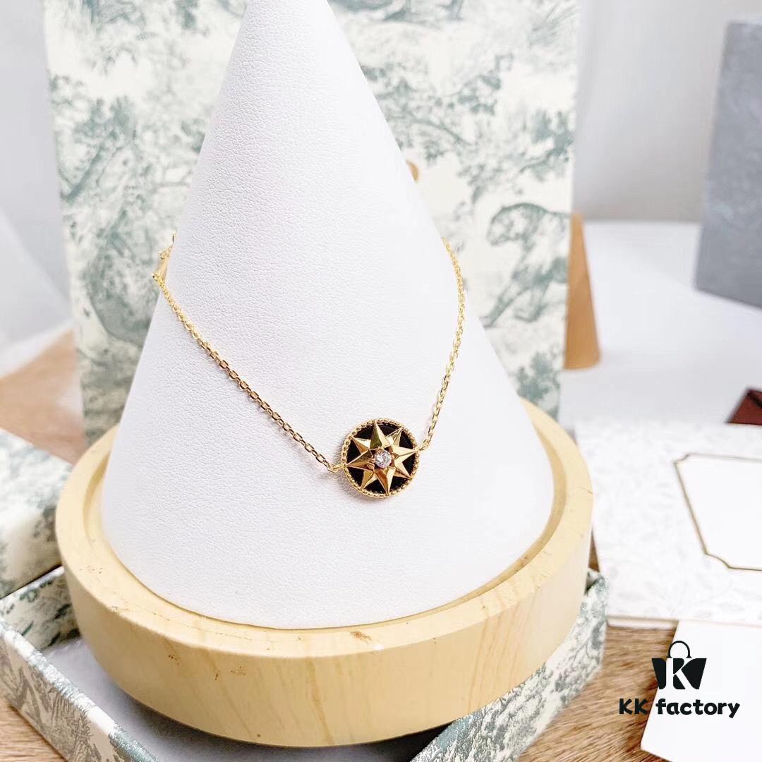 Dior Limited Edition Compass Bracelet (Sterling Silver with Gold Plating)