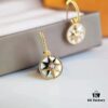 Dior Eight-Pointed Star Compass Stud Earrings