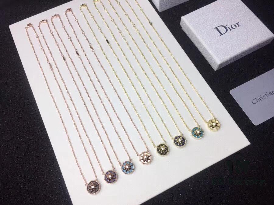 DIOR Compass Necklace Bracelet 💥 Victoire de Castellane Reinterprets Mr. Dior's Lucky Star - The Eight-Pointed Star with a Rose of Winds Design