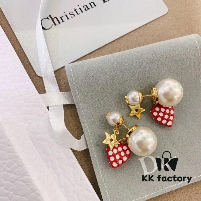 Dior Limited Strawberry Heart Set (with Boutique Packaging, Free Shipping)