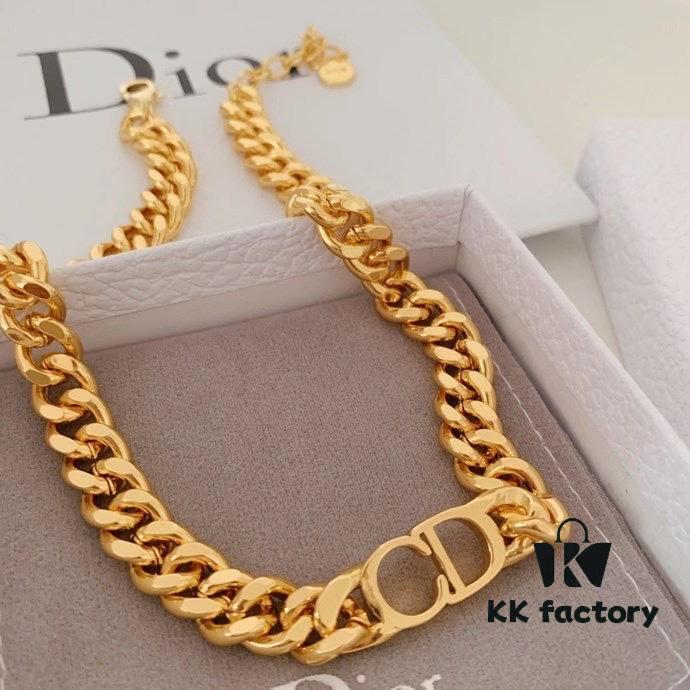 Dior New Chain Set (Necklace, Bracelet, and Brooch with Retail Packaging, Free Shipping)