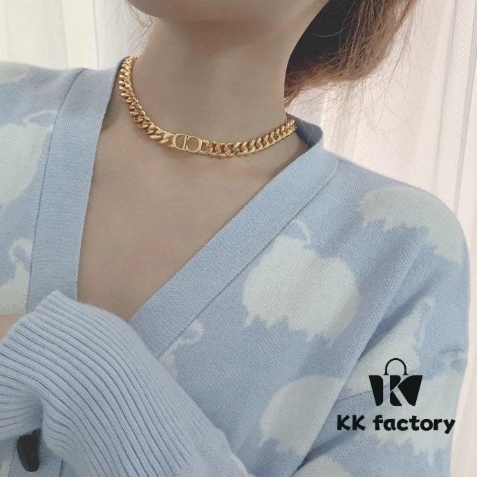 Dior New Chain Set (Necklace, Bracelet, and Brooch with Retail Packaging, Free Shipping)