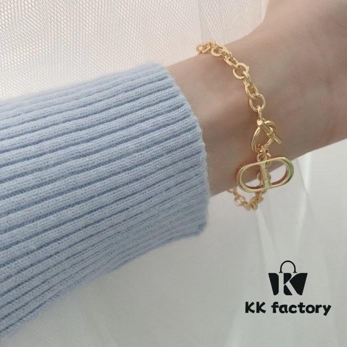 Dior New Chain Set (Necklace, Bracelet, and Brooch with Retail Packaging, Free Shipping)