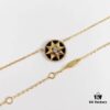 Dior Limited Edition Compass Necklace (Onyx) (Sterling Silver with Gold Plating)