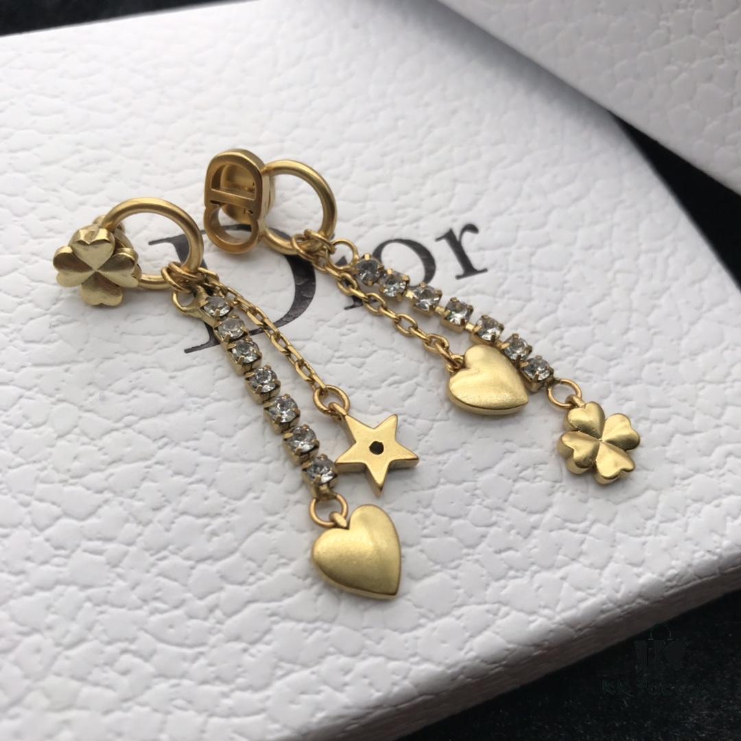 Dior In Stock New Arrival Stud Earrings