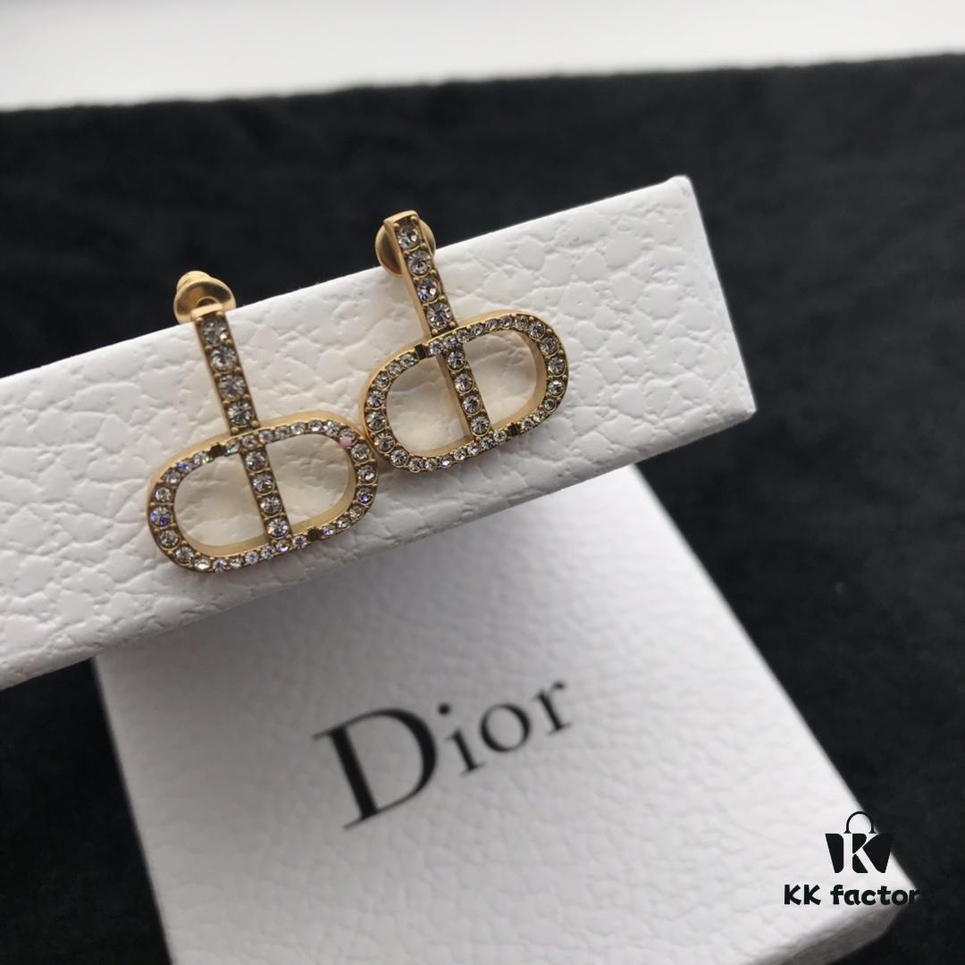 Dior In Stock New Arrival Stud Earrings