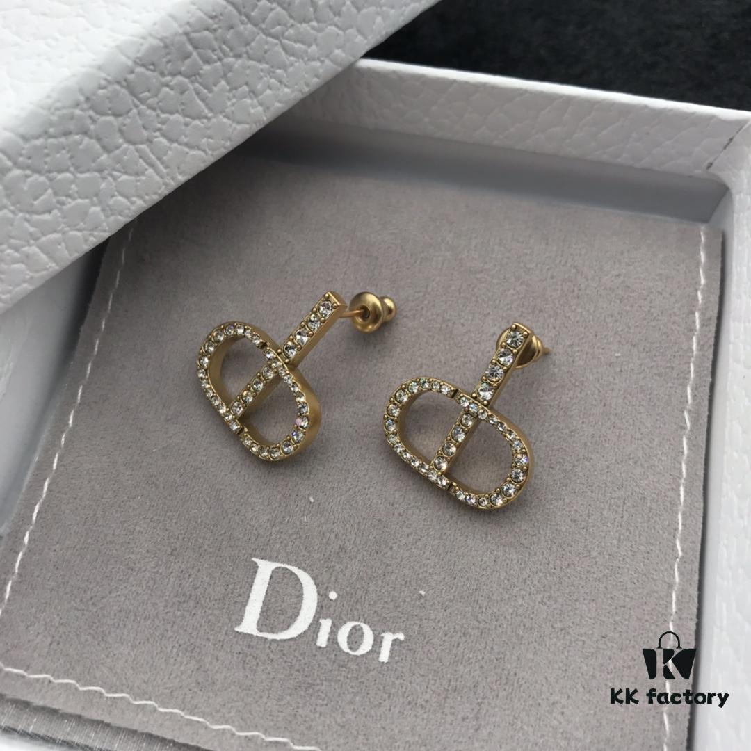 Dior In Stock New Arrival Stud Earrings