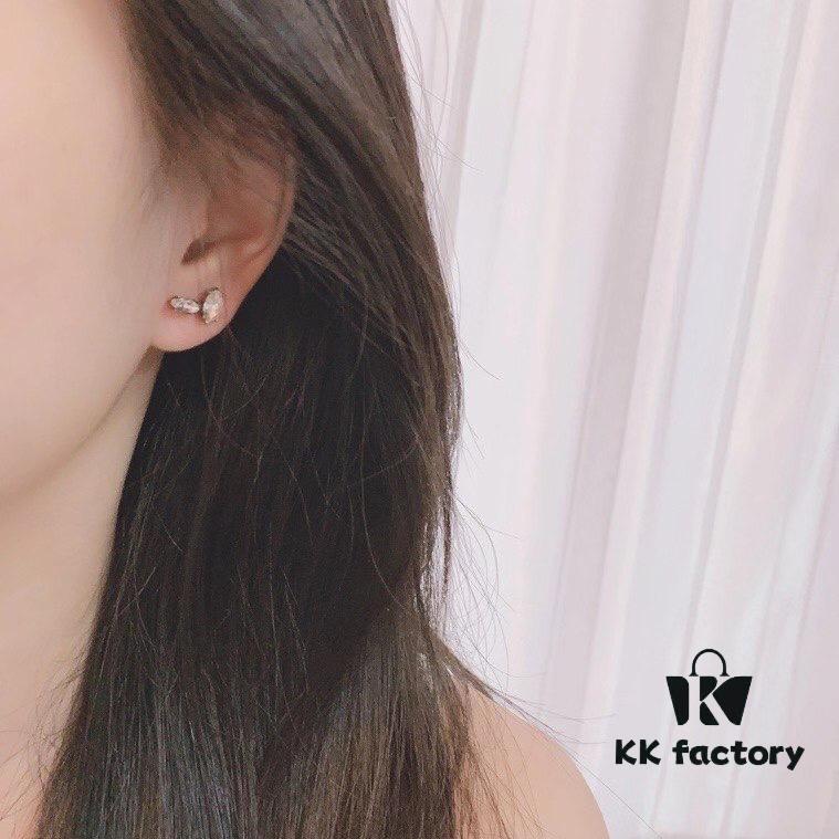 Dior Vintage Long Marquise Stud Earrings, Two Ways to Wear