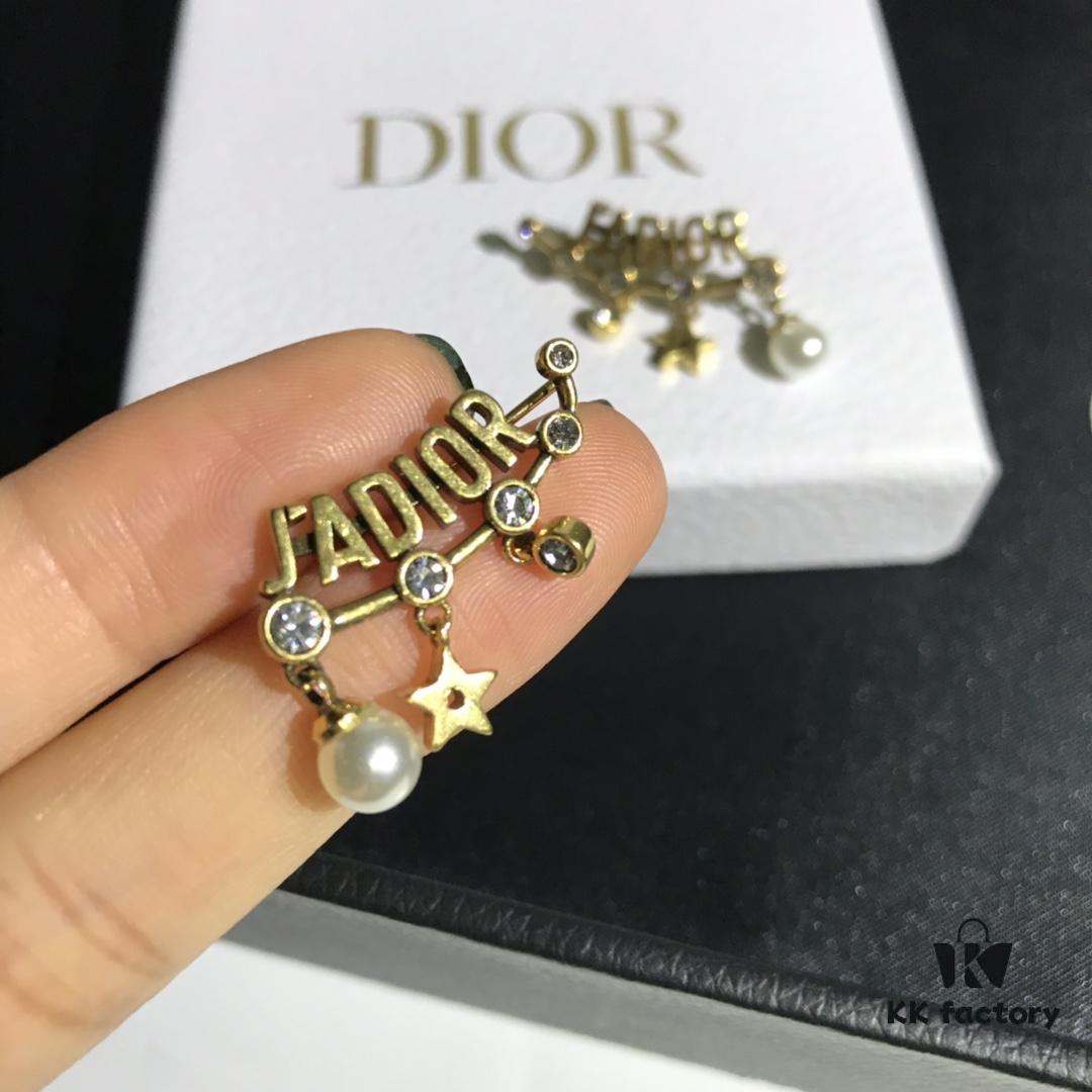 Dior In-Stock Style Stud Earrings