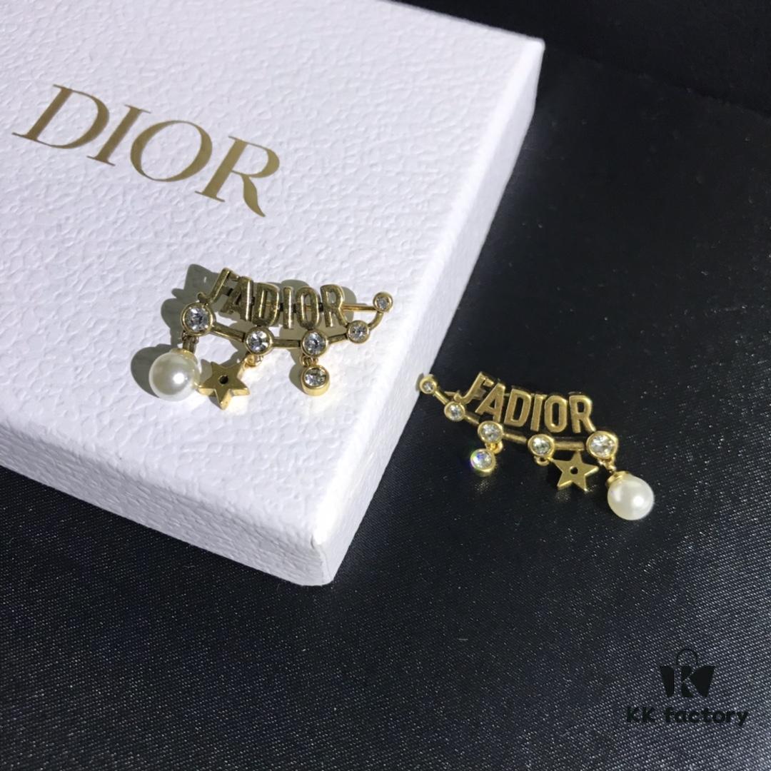 Dior In-Stock Style Stud Earrings