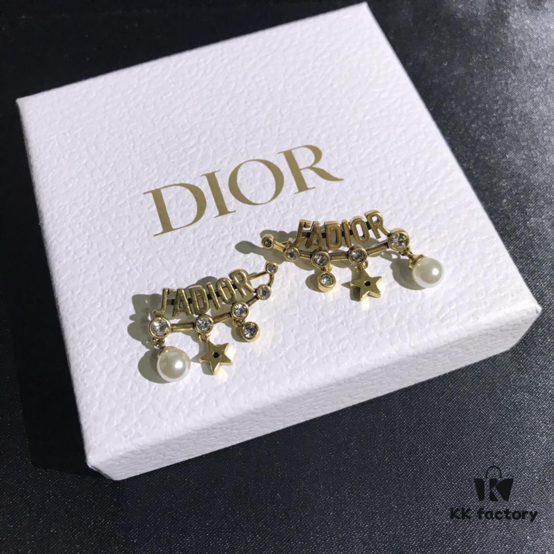 Dior In-Stock Style Stud Earrings