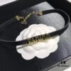 Dior In-Stock Necklace Leather Choker