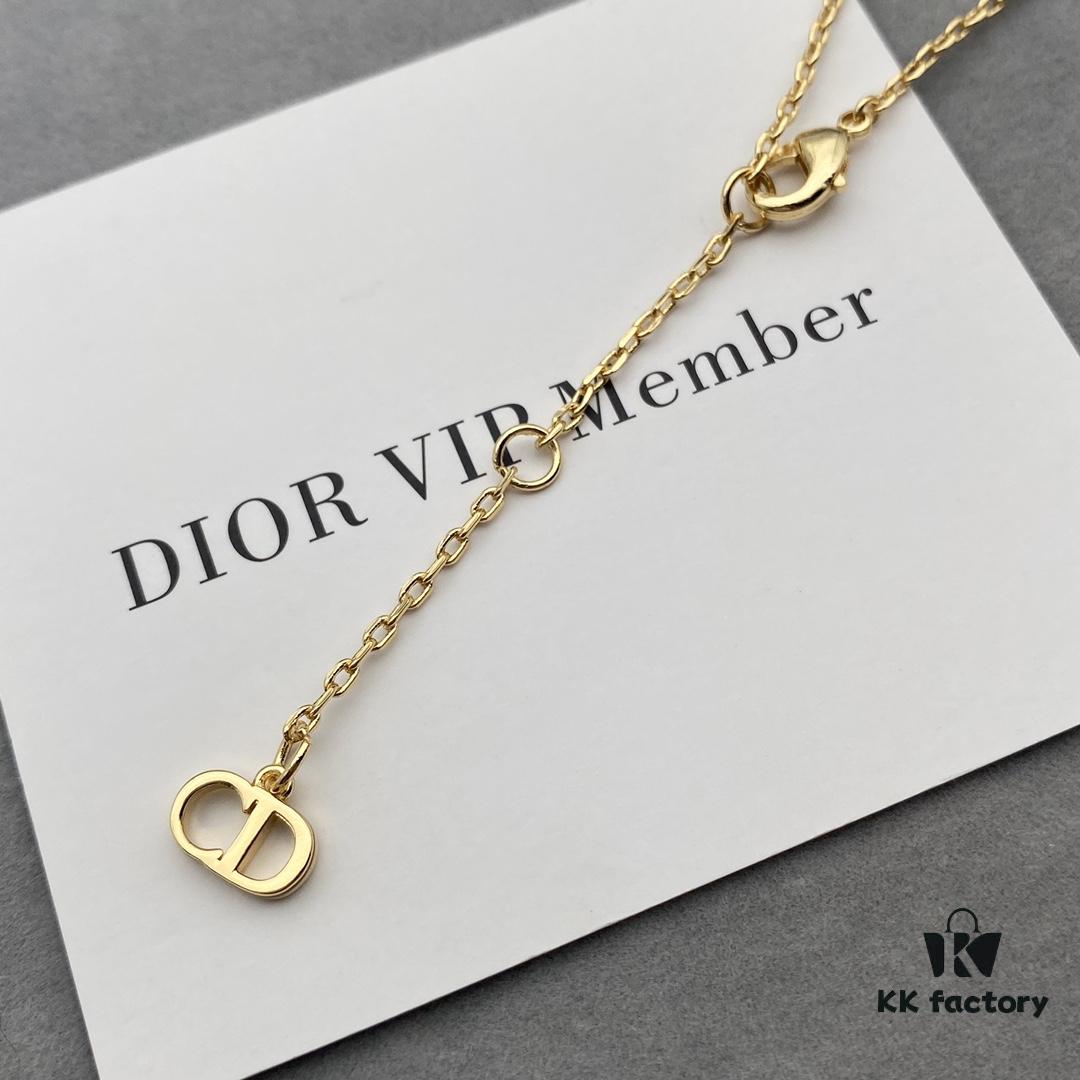 Dior Star Pearl Tassel Necklace, Full of Elegance