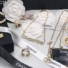2021 Dior Chanel Autumn/Winter New Arrival Earrings, Necklace, Bracelet, Ring, 1:1 Authentic Replica with Engraved Logo, Brass Material with Sterling Silver Pin