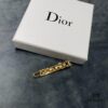 Dior JA Letter Hair Clip with Pearl Inlay, Elegant and Sophisticated