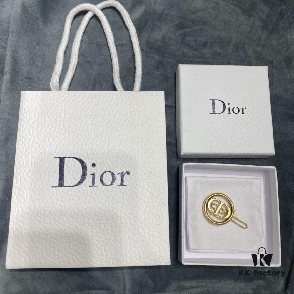 Dior CD Hair Clip, Minimalist and Fashionable, Extremely Elegant