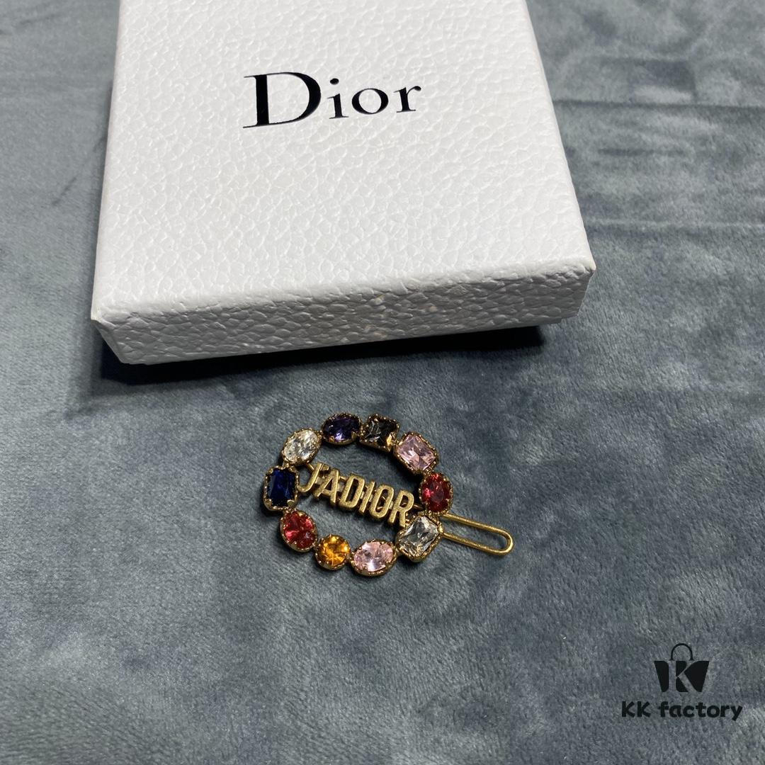 Dior Charme Diamant Hair Clip with Swarovski Crystals, Ultra Sparkling and Luxurious Color, Perfect for Summer
