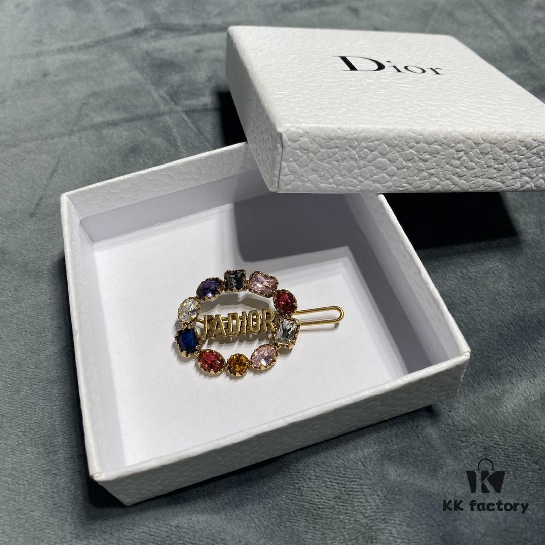 Dior Charme Diamant Hair Clip with Swarovski Crystals, Ultra Sparkling and Luxurious Color, Perfect for Summer